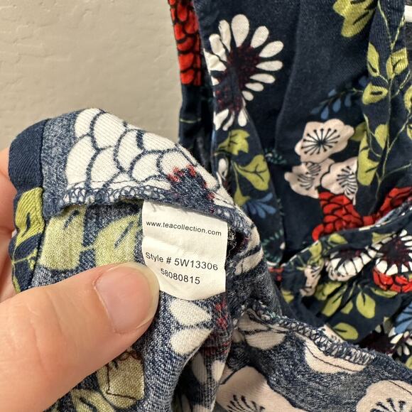 Tea Collection Lily Pond Wrap Dress - Picture 6 of 7